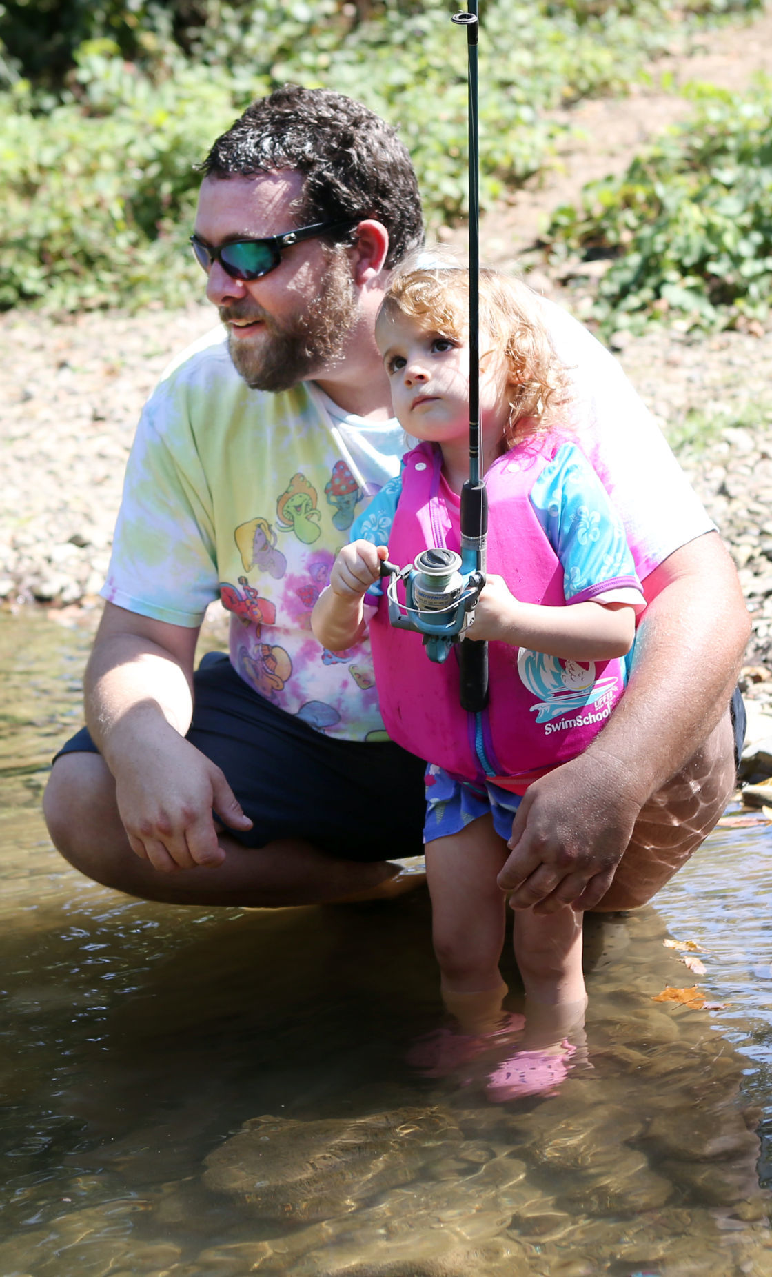 Father Daughter Fishing